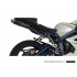 ECHAPPEMENT HOMOLOGUÉE MSR SILENCIEUX MOTO TRIUMPH DAYTONA 675 2009/12 +SUPPORT DE PLAQUE
